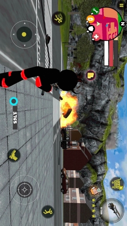 火柴人战场求生-绳索英雄