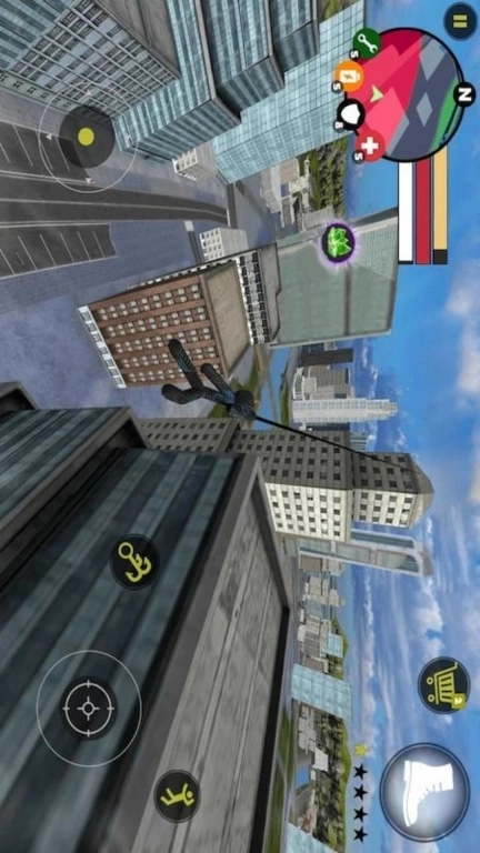 火柴人战场求生-绳索英雄