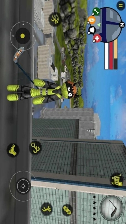 火柴人战场求生-绳索英雄