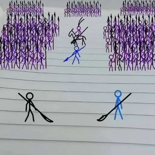 超能力模拟器-火柴人纸上英雄战争