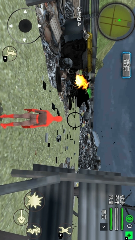 火柴人英雄蜘蛛模拟器-蜘蛛侠英雄火力全开