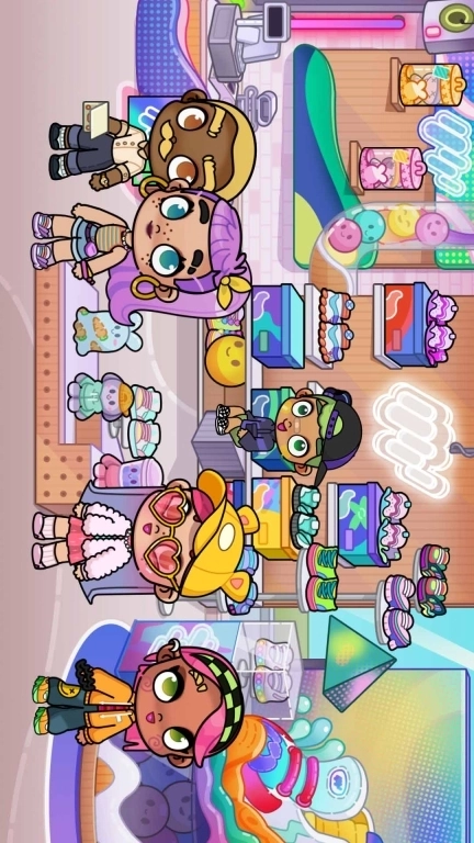 缤纷女孩换装-托卡米加小镇