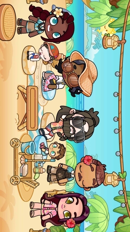 缤纷女孩换装-托卡米加小镇