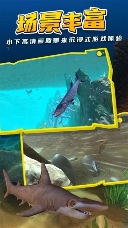 海底世界生存-海洋大鱼生存猎杀