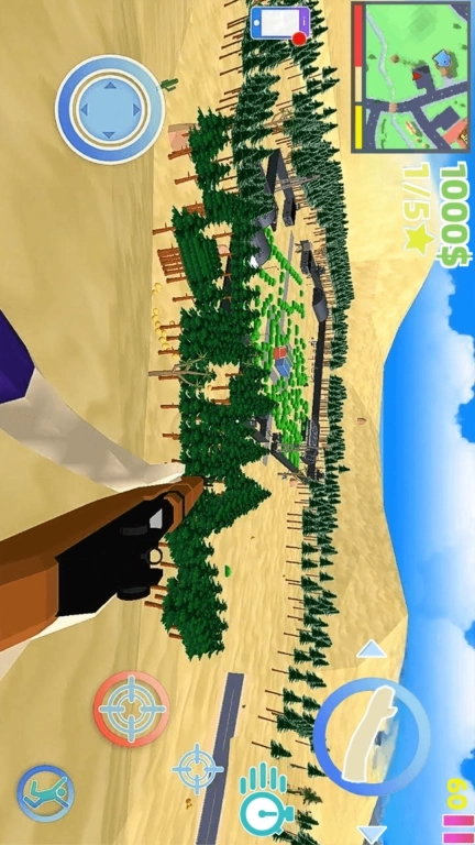 像素枪破坏射击-像素侠盗开放城市