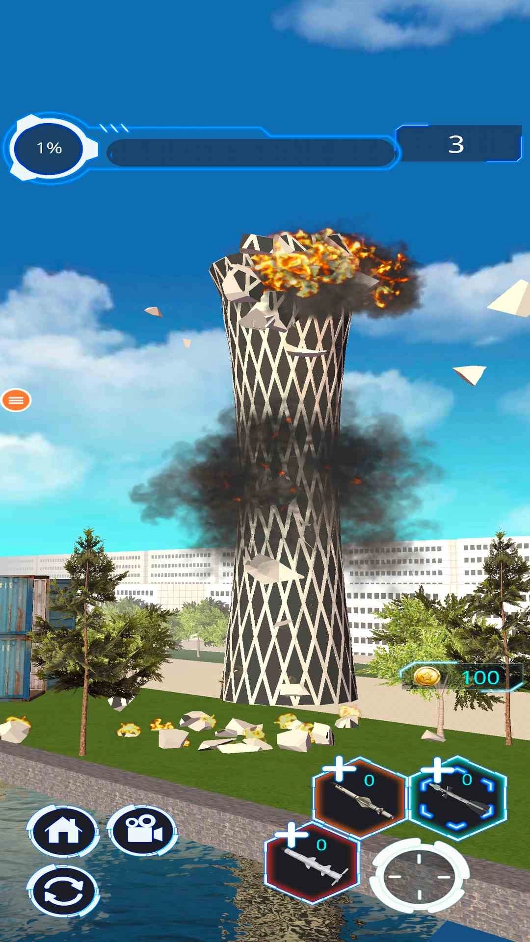 城市粉碎模拟器