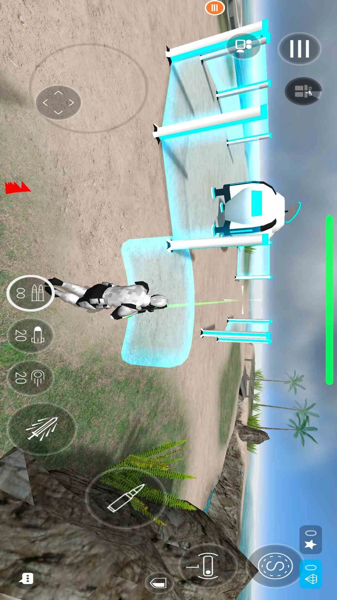 钢铁机器人英雄-赛博朋克未来战争