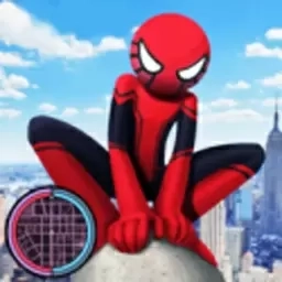 城市火柴人英雄-蜘蛛火柴人绳索英雄