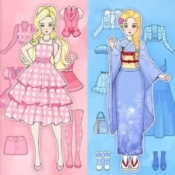 公主装扮-化妆女孩儿