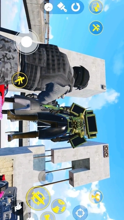 自由沙盒世界-TNT摧毁班班战场