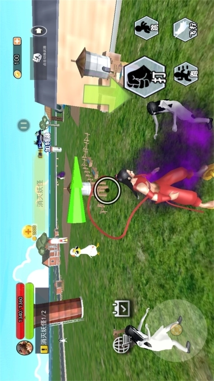 城市英雄模拟-哪吒降妖冒险