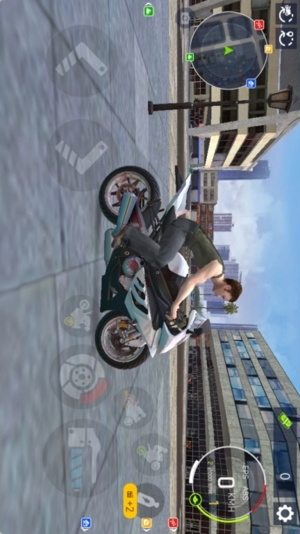 城市模拟摩托车-真实驾驶