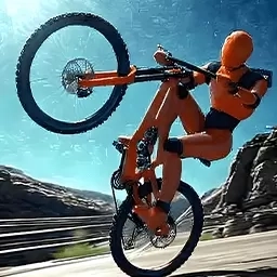 骑手模拟器-模拟自行车事故沙盒
