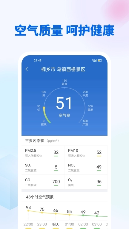 无广告天气-40日天气预报