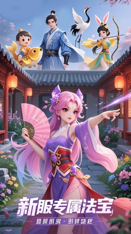 仙灵物语-3D梦幻回合制