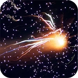 魔幻烟花粒子世界