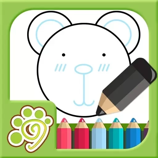 儿童涂鸦涂色画画板-画画游戏