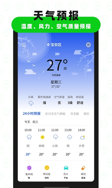 高度海拔GPS指南针