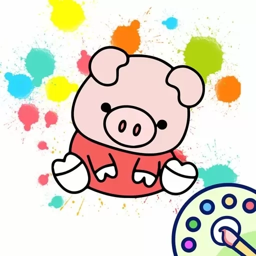 小涂色简笔画-儿童画画涂色书