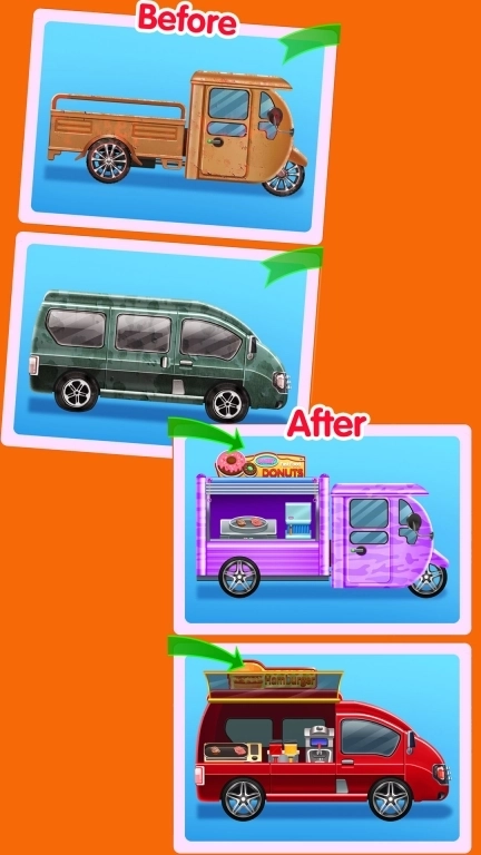 改造酷炫快餐车