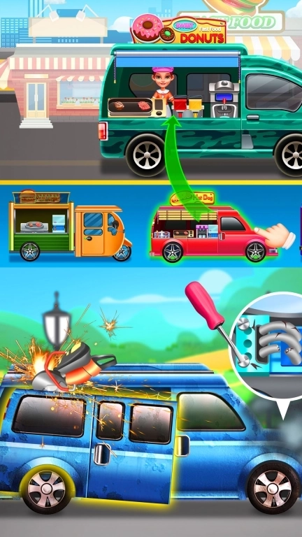 改造酷炫快餐车