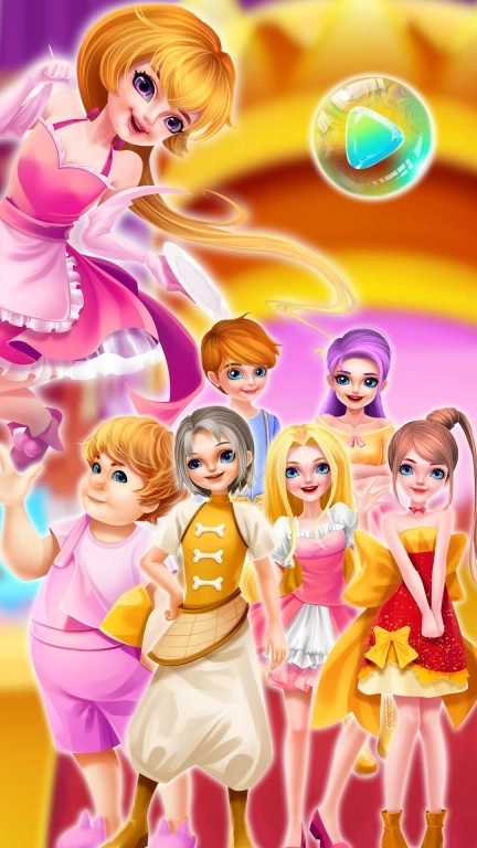 安娜公主的七彩糖果屋