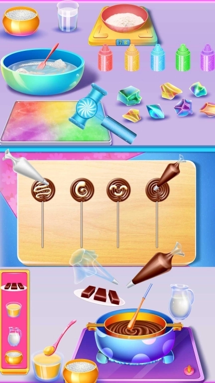 安娜公主的七彩糖果屋