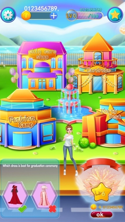 芭比公主时尚女王训练营-女孩装扮