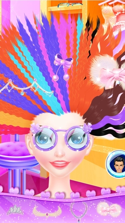 疯狂婚礼发型设计