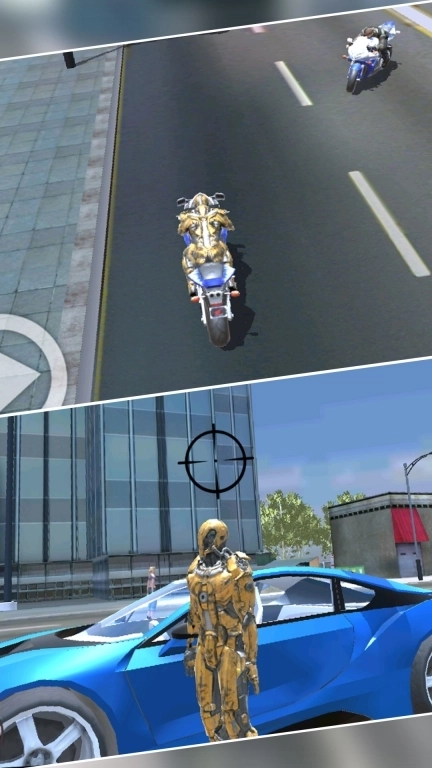 机甲英雄模拟器-城市绳索钢铁侠