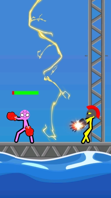 激战火柴人-像素火柴人爆笑对决