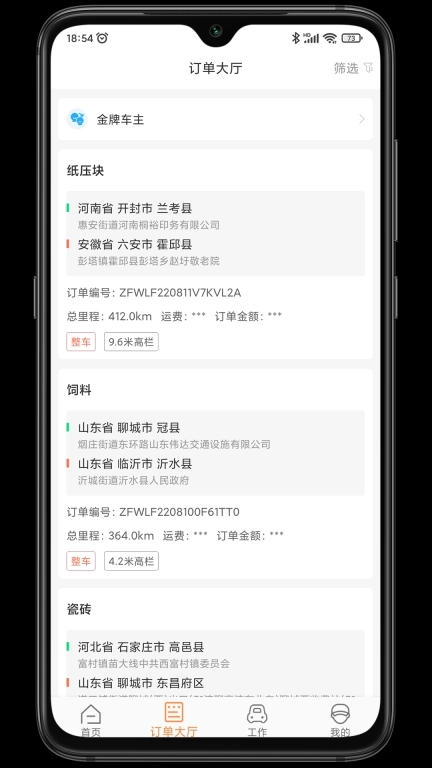 振飞司机端-您所委托我必承诺