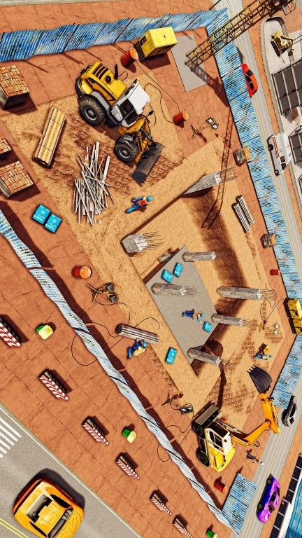 仿真工程车驾驶