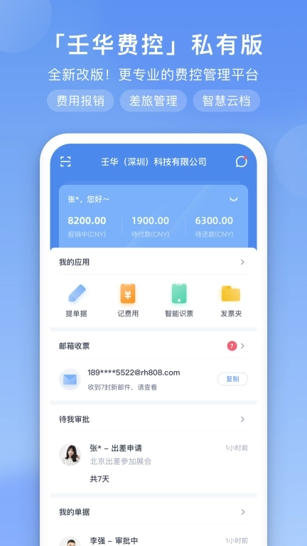 壬华费控私有版