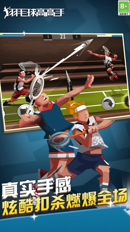 羽毛球高高戏软件 