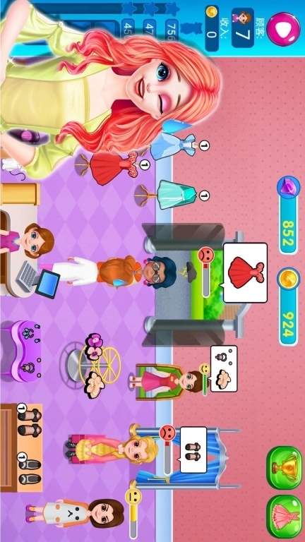 时尚礼服店经营