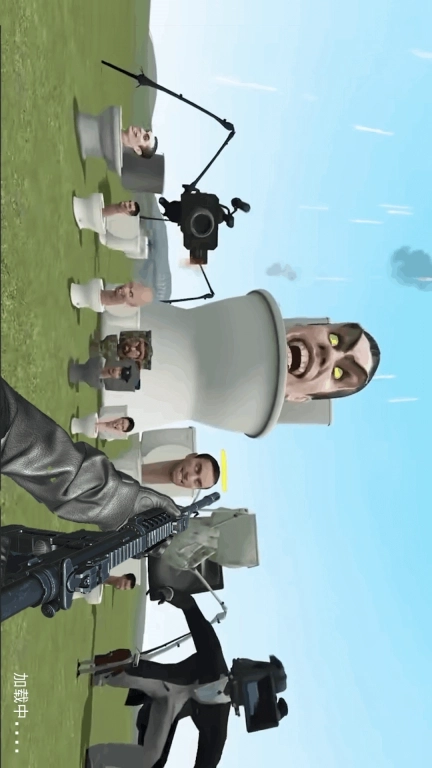 绝路求生-邪恶马桶人对决监控人