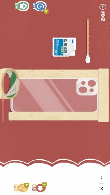 手工奶油胶手机壳-帕恰狗贴纸制作