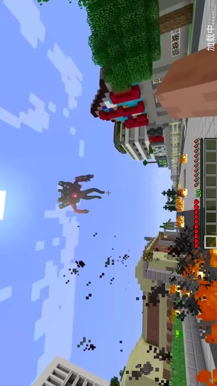 像素射击战场求生-邪恶马桶人对决监控人