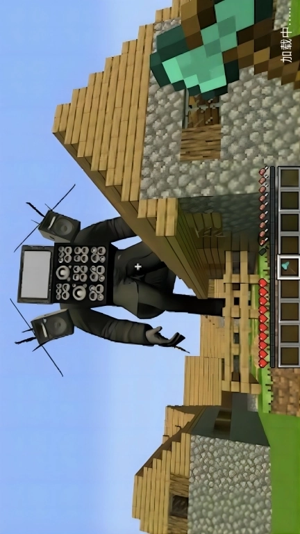 像素射击战场求生-邪恶马桶人对决监控人