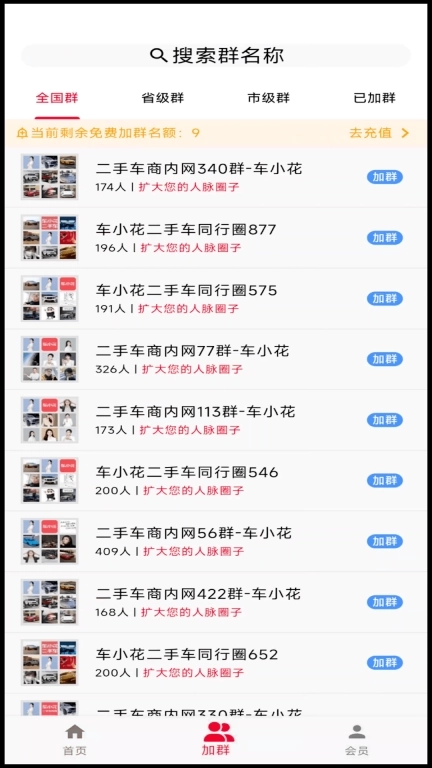 车小花二手车-查今日行情