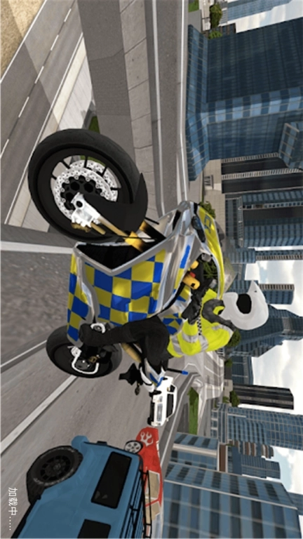 迷你模拟警车世界-真实摩托公路驾驶