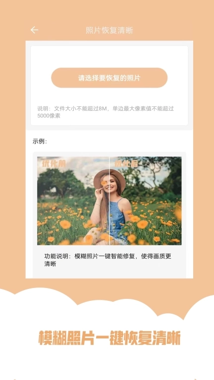 AI照片修复助手