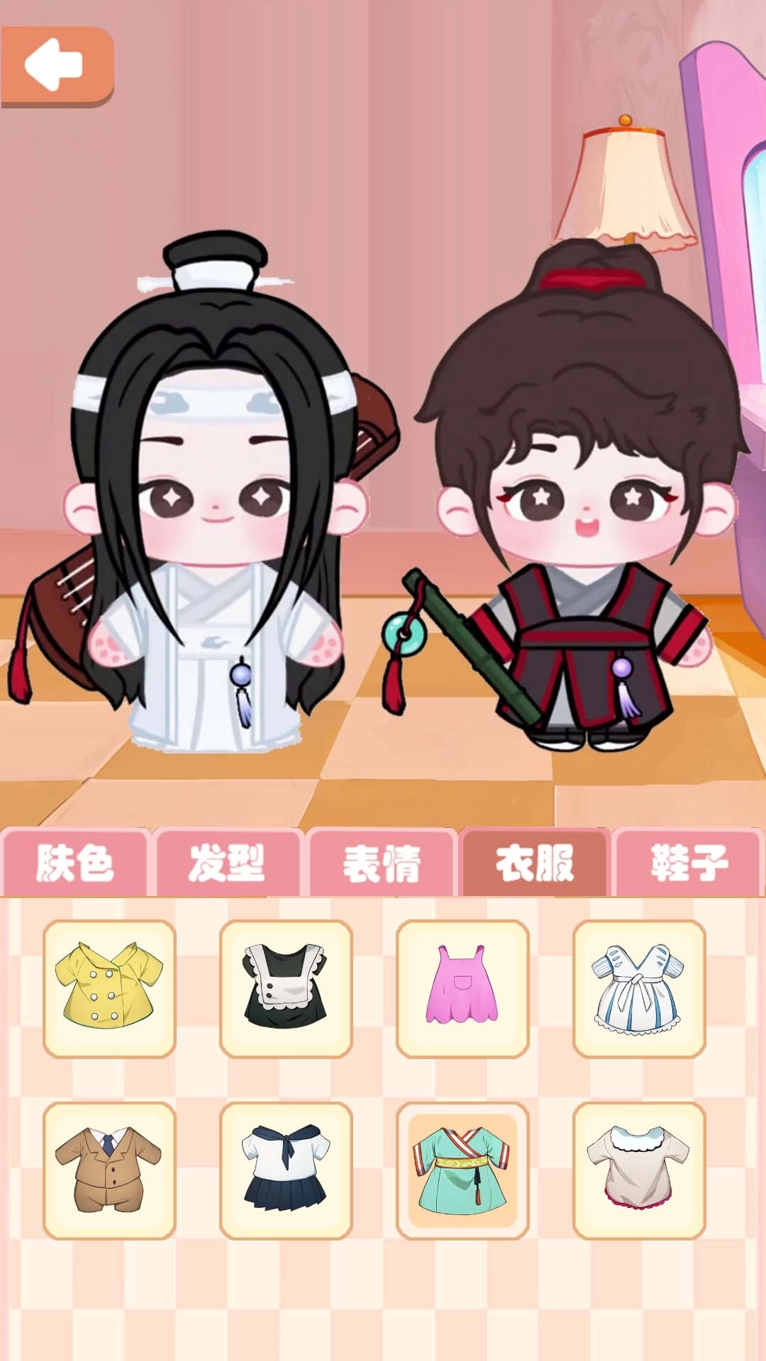 棉花娃娃收纳-棉花娃娃贴纸