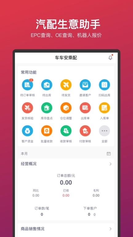 车车安乘配-汽配询报价助手