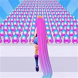 我的头发贼长-头发冲冲