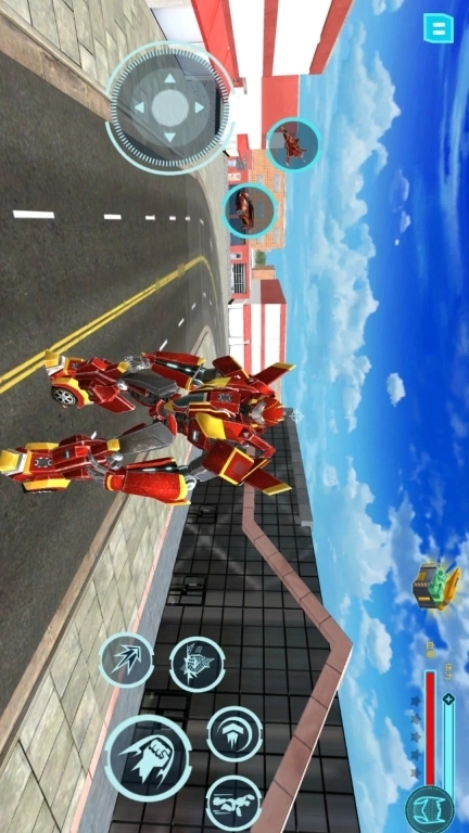 变形机器人战士-汽车变形战