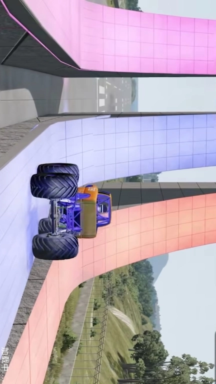 星球驾驶模拟-重力测试车祸模拟