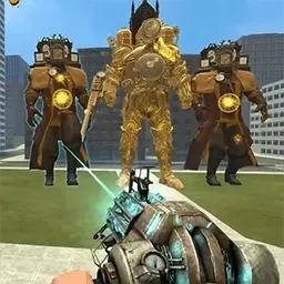 泰坦时钟人对决监控人-黄金时钟人多元宇宙