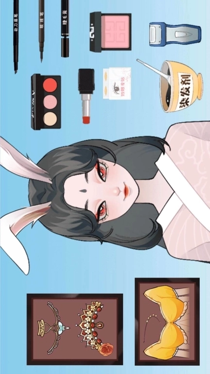 素人改造高手-帮兔子姐姐化妆